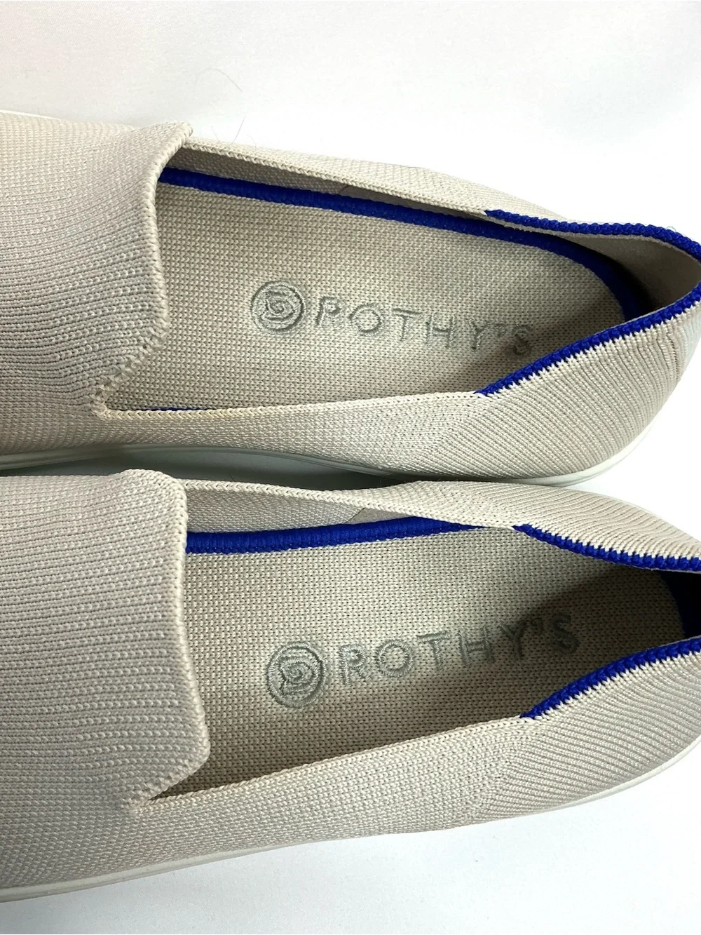Rothy's | The Original Slip-On Sneaker Color Sand Size 10 - Picture 5 of 7